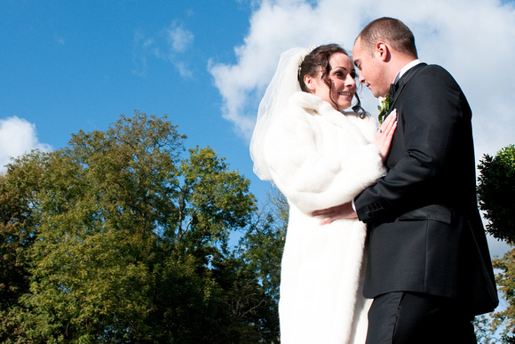 Contemporary Bride and Groom Photographs at Kent Weddings
